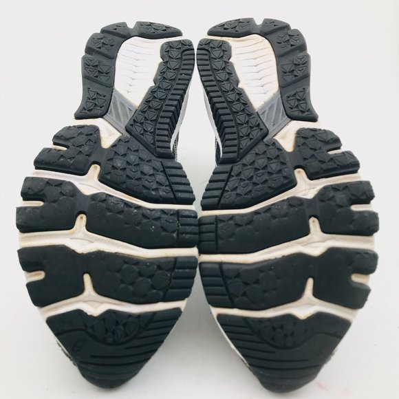 ASICS GT-1000 9 FlyteFoam Running Shoes Women's Sz 10M Carrier Gray & Black EUC - Picture 8 of 9